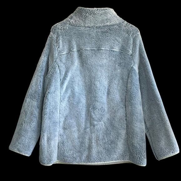 Women's St. John's Bay Active Sweatshirt Wamen's Plush Faux Fur Pullover Size XL - Picture 2 of 7